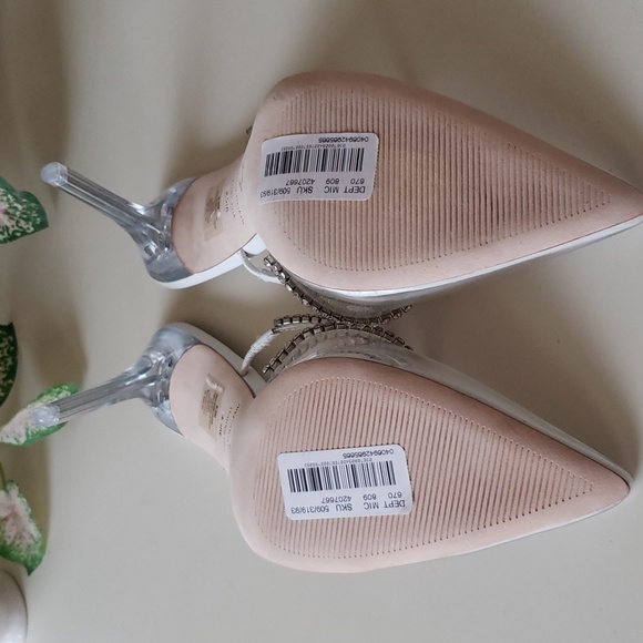 ANTONIO MELANI “Elisha Vinyl Rhinestone Mules” - Picture 3 of 6